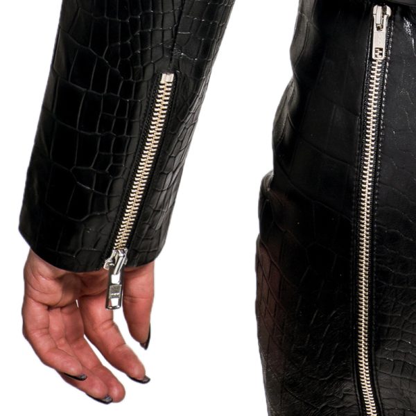 Biker Jacket Crocodile