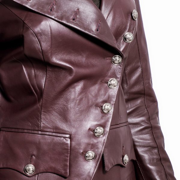 Military Jacket Leather of Lamb