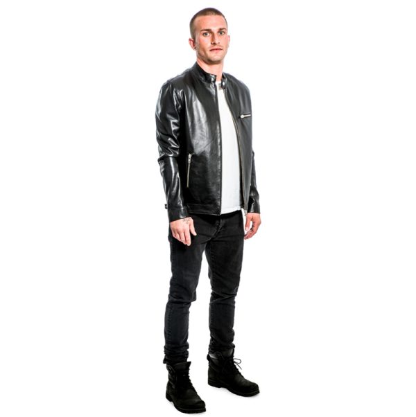 Biker Jacket Leather of Lamb