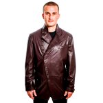 Military Jacket Leather of Lamb