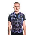 Military Vest Purple'n'Black