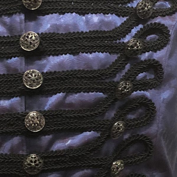 Military Vest Purple'n'Black