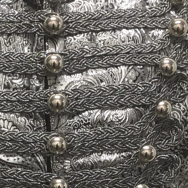 Military Vest Silver'n'Silver