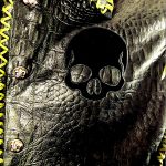 Edge Crocodile Leather Shirt