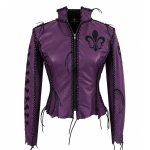 Edge Leather Jacket Violent