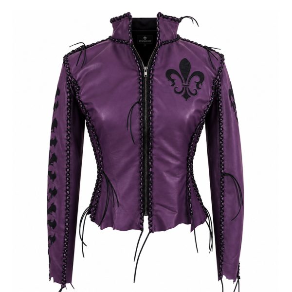 Edge Leather Jacket Violent