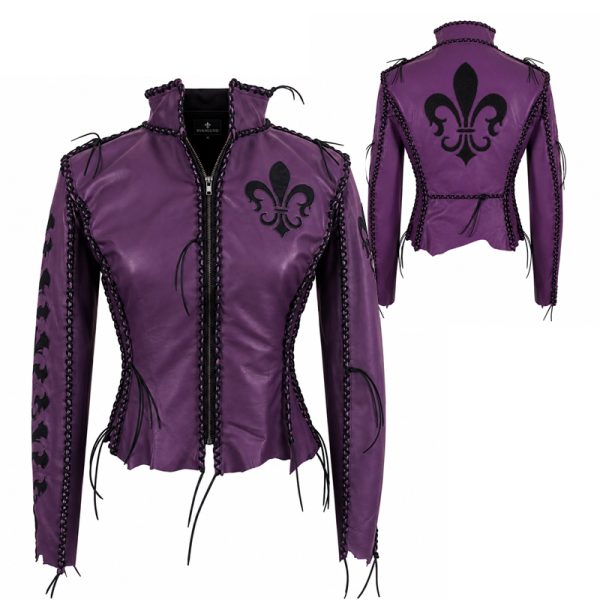 Edge Leather Jacket Violent
