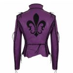 Edge Leather Jacket Violent