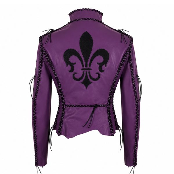 Edge Leather Jacket Violent