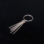 Silver Ring w Chains
