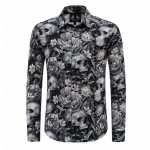 Skull & Roses Dress Shirt