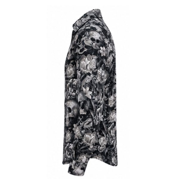 Skull & Roses Dress Shirt