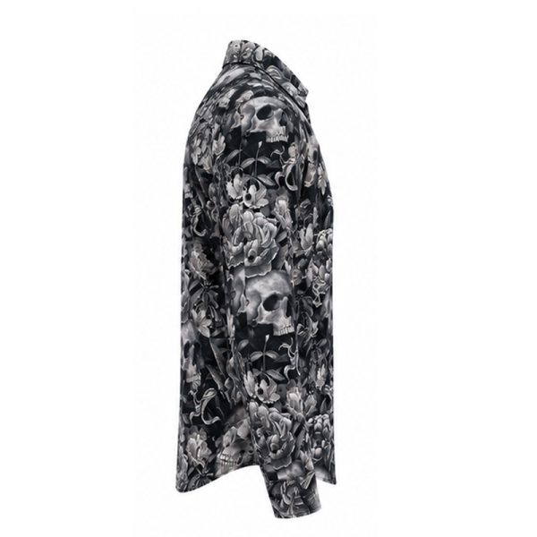 Skull & Roses Dress Shirt