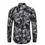 Skull & Roses Dress Shirt