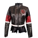 Edge Vegas Golden Knights Leather Jacket