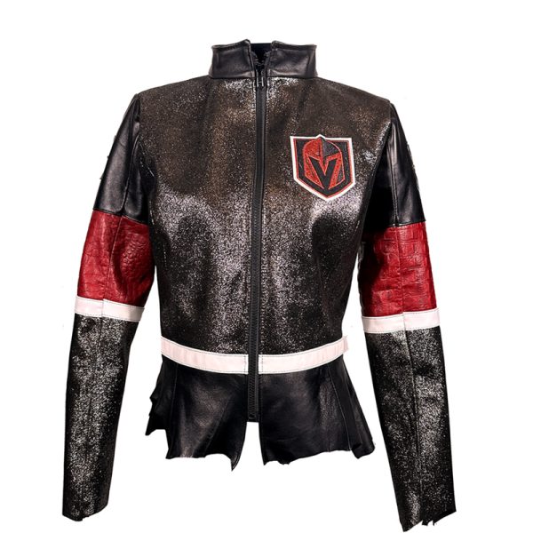 Edge Vegas Golden Knights Leather Jacket