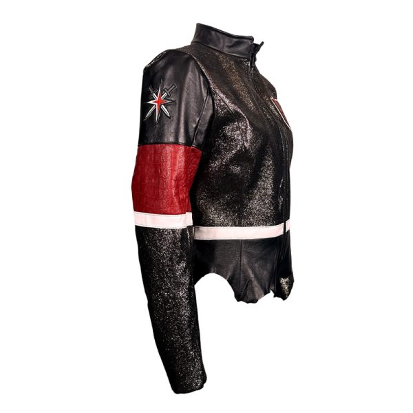 Edge Vegas Golden Knights Leather Jacket